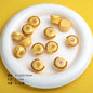 3D Molten Egg Tart Resin Beads 20mm Glossy Pastel Colors 10pcs 10