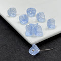 Czech Glass Beads Morning Flower Glory 9x12mm Translucent 100pcs 2