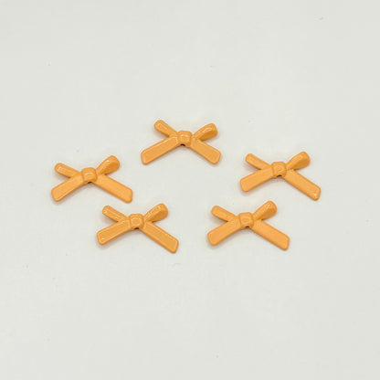 Bow Metal Beads 20mm Baking Painted Polished Alloy 50pcs 11