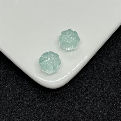 Czech Glass Beads Flower 12mm Transparent Pastel Mixed Colors 100pcs 8