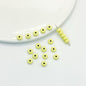 Alloy Spacer Beads 6mm Colorful Baking Painted 50pcs 11