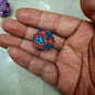 Crystal Bubblegum Beads 20mm Plum Blossom Cluster Mixed Colors 50pcs 12