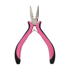 Three-Hole Hair Extension Pliers Ergonomic Steel Rubber Handles 128mm 1pc 5