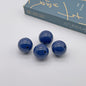 Opaque Bubblegum Beads 20mm Solid Color Glossy Mixed 113pcs 37