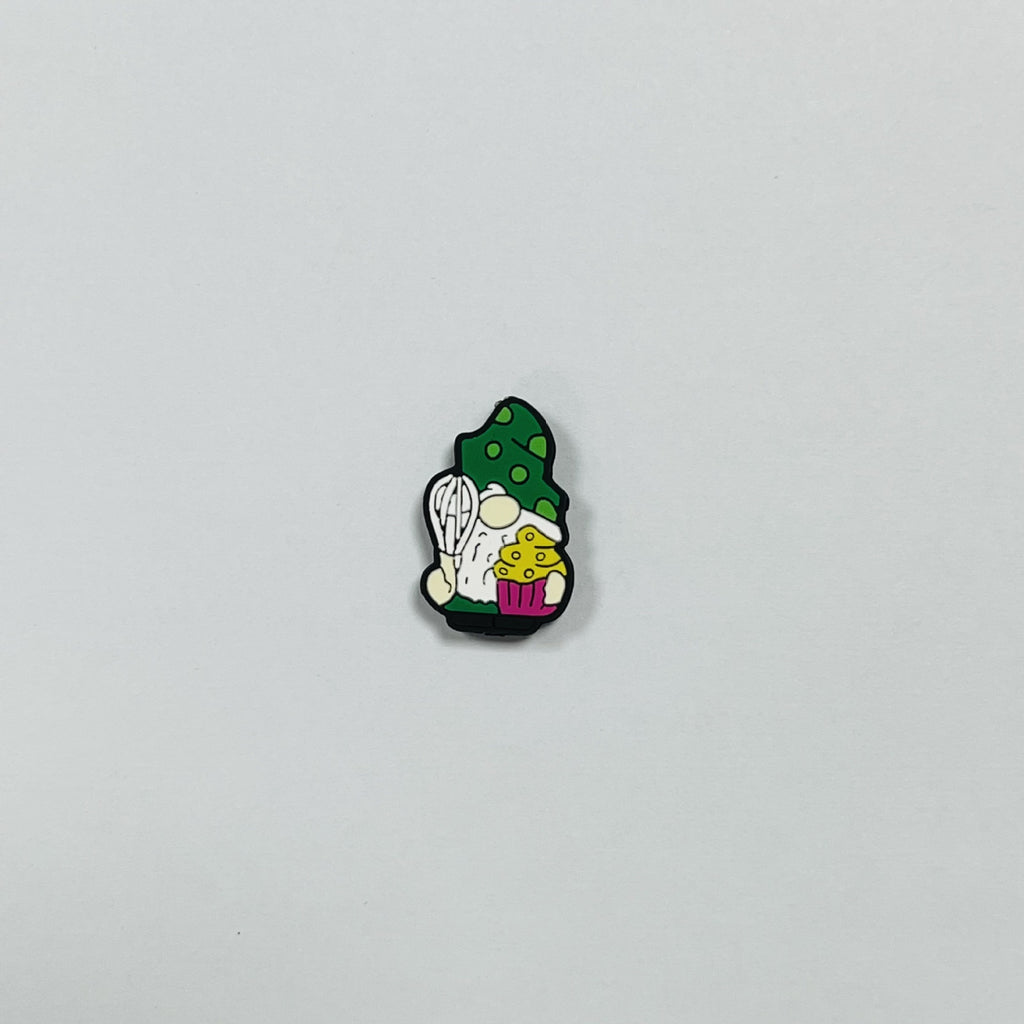 Silicone Focal Beads Cartoon Dwarf Holding Various Items 20pcs 6