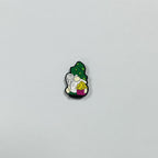 Silicone Focal Beads Cartoon Dwarf Holding Various Items 20pcs 6