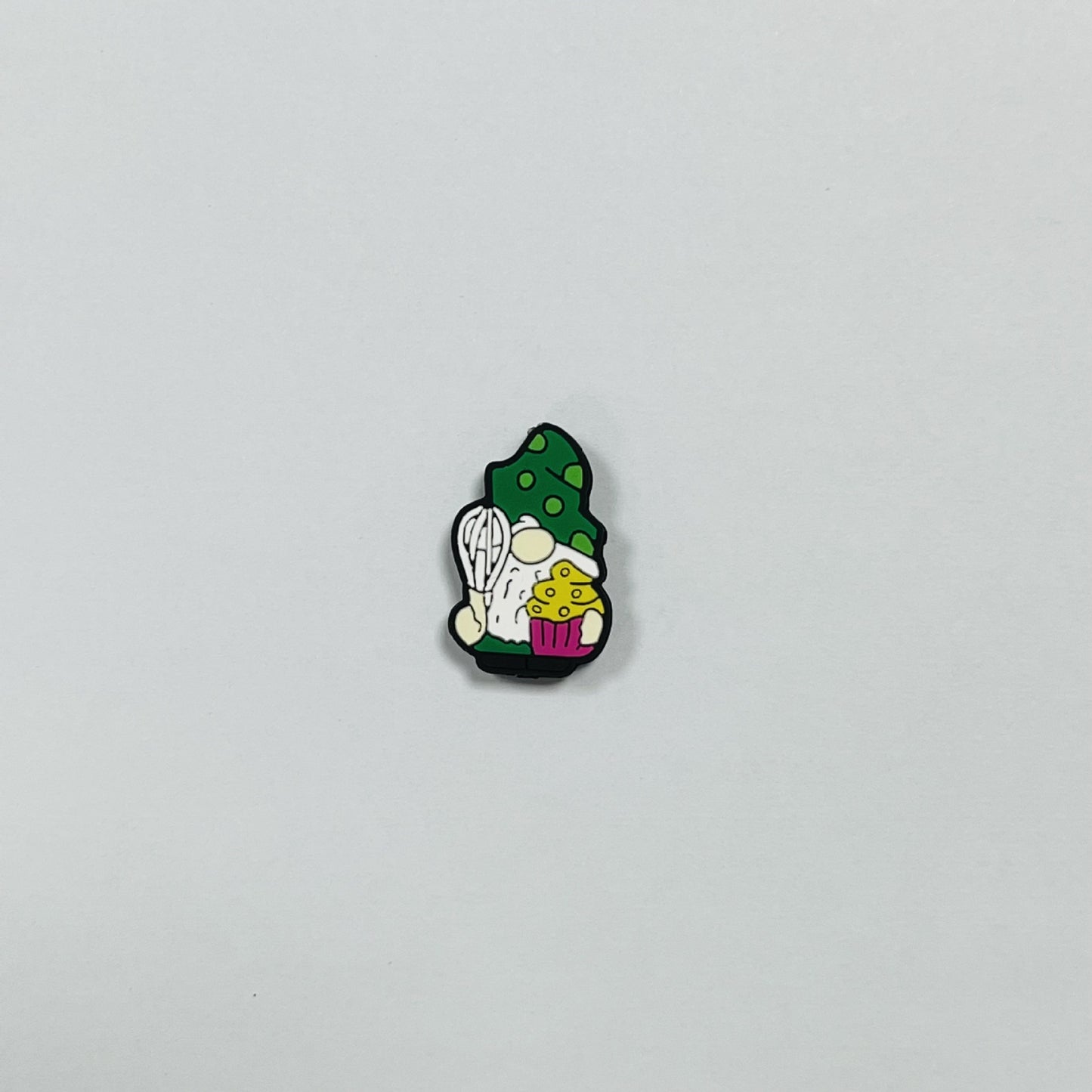 Silicone Focal Beads Cartoon Dwarf Holding Various Items 20pcs 6