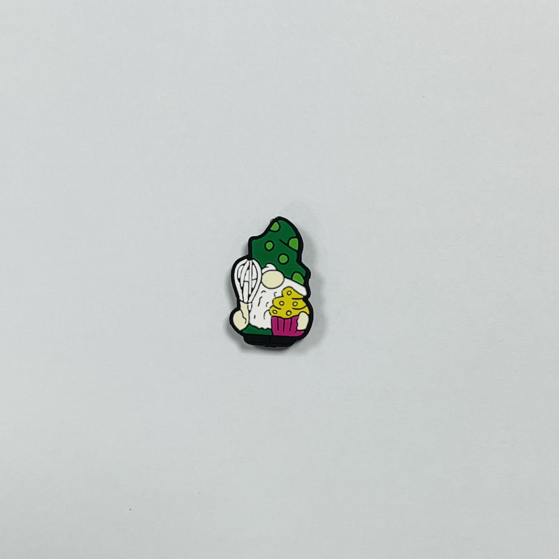 Silicone Focal Beads Cartoon Dwarf Holding Various Items 20pcs 6