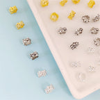 Alloy Wreath Spacer Beads 7mm Tibetan Style 100pcs