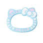 Painted Hello Kitty Acrylic Beads 72mm Colorful Bezel Frame 10pcs 12