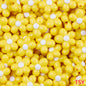 Glow In The Dark Five-Petal Flower Acrylic Beads 21mm Bicolor 10pcs 9