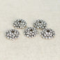 Alloy Flower Bead Caps 12mm Antique Silver Cluster 100pcs