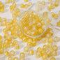 Crackle Round Glass Beads 10mm Gradient Color Smooth Surface 60pcs 9