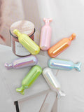 UV Plating Wishing Bottle Acrylic Beads 40*13mm Glossy Pastel 50pcs 6