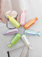 UV Plating Wishing Bottle Acrylic Beads 40*13mm Glossy Pastel 50pcs 6