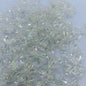 Colored Clear Bow Ribbon Acrylic Beads 18mm Translucent 100pcs 24