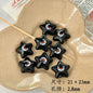 Cartoon Star and Penguin Series Acrylic Beads Printed 10pcs 11
