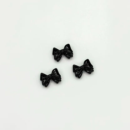 Bow Metal Beads 12mm Glossy Baking Painted Alloy 20pcs 19