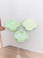 Glow Scallop Acrylic Beads 24mm Pastel Luminescent 50pcs 8
