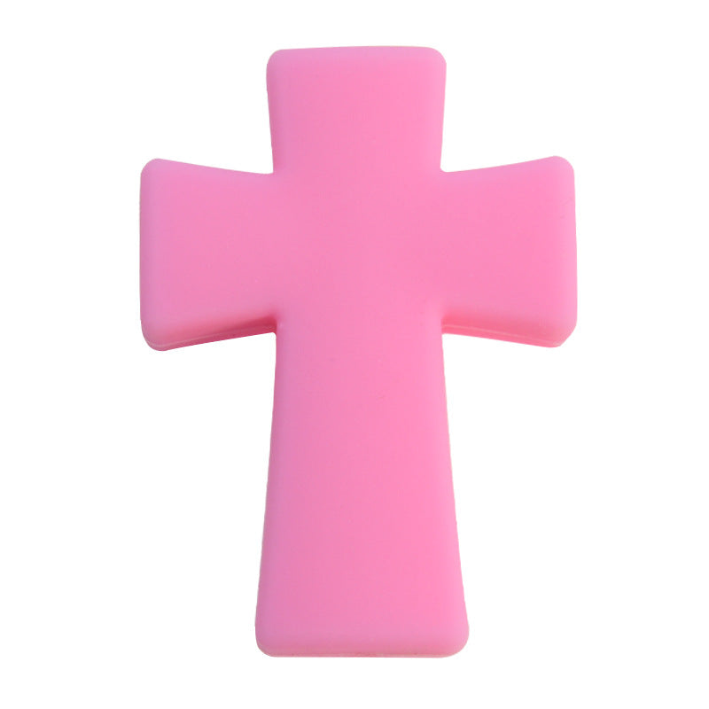 Silicone Focal Beads Cross Sunflower Skull Camouflage 20pcs