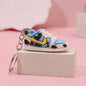 3D Sneaker PVC Shoe Keychain Colorful Miniature Design 6pcs 7
