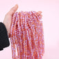 Crackle Round Glass Beads 8mm Gradient Dual Color Translucent 100pcs 9