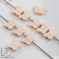 Colorful Butterfly Ceramic Beads 18mm Pastel Glazed 10pcs 11