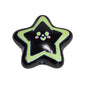 Colorful Smiley Star Acrylic Beads 22mm Glossy 10pcs 10