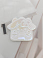 Plating Cat House Acrylic Flat Beads 30mm Pastel Colors 50pcs 7