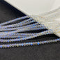 Faceted Transparent Glass Beads 8mm Clear Iridescent 480pcs 10 Strands 7