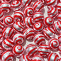 Imitation Pearl Swirl Acrylic Beads 16mm ABS Plastic Glossy 100pcs 4