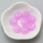 Acrylic Faceted Spacer Beads 15mm Large Hole 40pcs 24