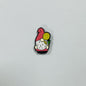 Silicone Focal Beads Cartoon Dwarf Holding Various Items 20pcs 10