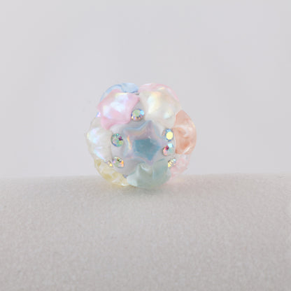 Embellished Round Clay Beads 16mm Cartoon Characters 5pcs 13