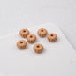 Acrylic Pumpkin Spacer Beads 8mm Striped 50pcs 10