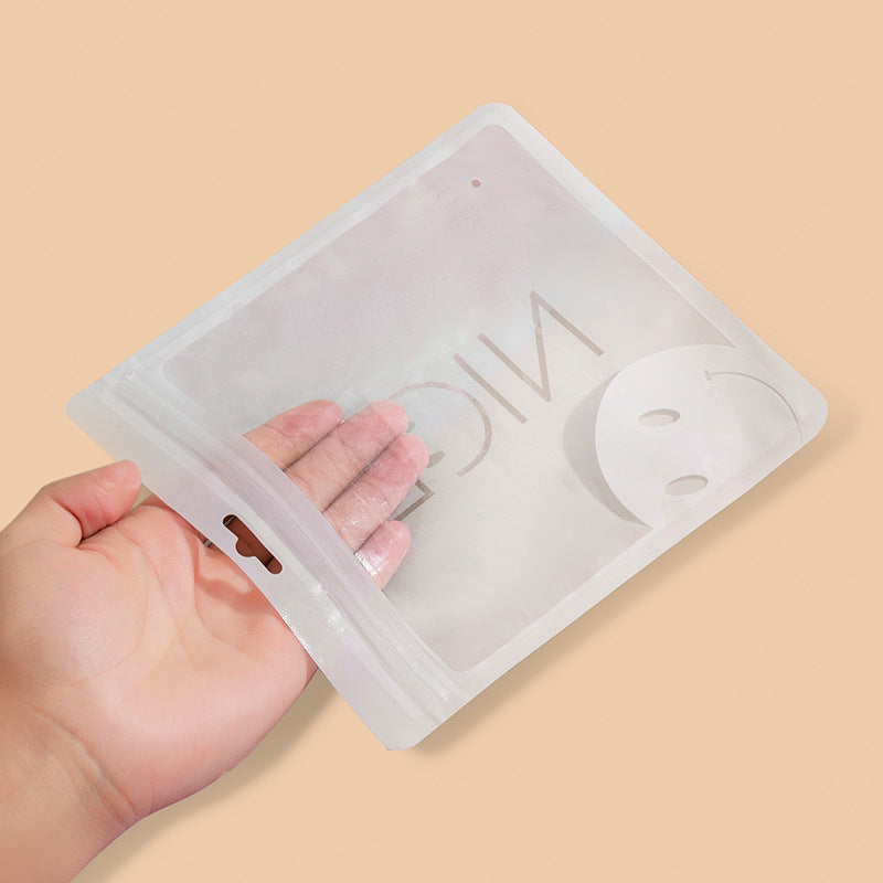 CPP Zip Lock Bags Clear Smiley Face with Hang Hole 16x19cm 10pcs 2