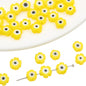 Millefiori Plum Flower Glass Beads 6mm Colorful Mixed 20pcs 9