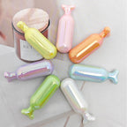UV Plating Wishing Bottle Acrylic Beads 40*13mm Glossy Pastel 50pcs 4