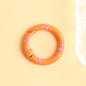 Zinc Alloy Trigger Spring Keyring Painted Kitten Paw 25mm 50pcs 12