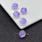 Czech Glass Beads Pumpkin 12mm Translucent Amber 100pcs 4