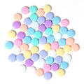 Macaron Acrylic Beads Mixed Shapes Pastel Colors 100pcs 6