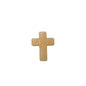 Silicone Focal Beads Cross Matte Speckled Glow in the Dark 20pcs 21