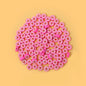 Flat Clay Beads 9mm Love Color Spot Polymer 100pcs 7
