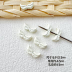 Baking Painted Cheese Animal Metal Beads Whimsical Pastel Colors 20pcs 6
