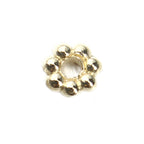 Snowflake CCB Plastic Spacer Acrylic Beads 4-9mm Metallic Tones 500pcs 4