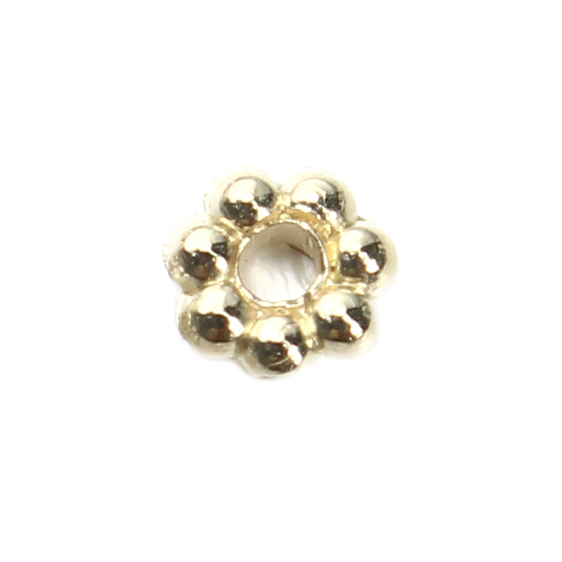 Snowflake CCB Plastic Spacer Acrylic Beads 4-9mm Metallic Tones 500pcs 4