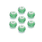 Acrylic Spacer Beads 14mm Imitation Crystal Large Hole 30pcs 13