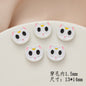 Cartoon Character Metal Beads Painted Enamel Alloy 10pcs 25
