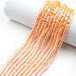 Pearly Lustre Flat Disc Clay Beads 6mm Colorful Pastel 10strands 12