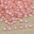Gradient Tulip Petals Leaves Glass Beads Petal 9mm Leaf 14mm 100pcs 6